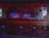 photo taken during the ghost hunt at Altoona Railroader Memorial Museum this is a replica of Kelly's Bar a very popular bar with the railroaders