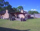 photo of the fort at Central Pennsylvania historic landmark Fort Roberdeau