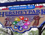 photo of the welcome sign to Hershey Park