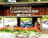 Entrance sign at Knoebels Campgrounds