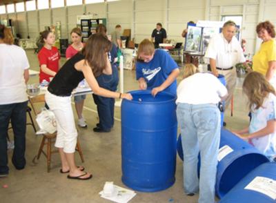 Family Friendly - Making Rain Barrels 