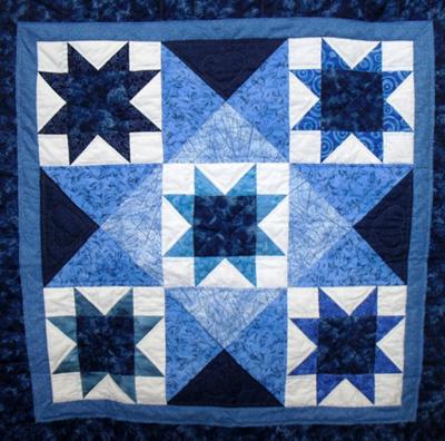 Blueberry Stars quilt to be raffled