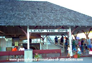 photo of the entrance to the Leap The Dips