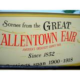 A photo of the sign entering the Allentown Fair