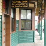 photo of the East Broad Top Railroad Office to riade the steam locomotive