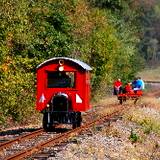 photo of motorcar at East Broad Top Railroad Steam Locomotive