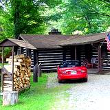 photo of a rental cabin at Cooks Forest PA State Park