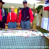 DelGrosso Parks Harvestfest civil war encampment yankees smoking cigars