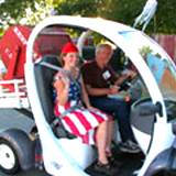 An electric car at the PA Energy Festival