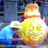 Pumpkin carving at PA Arts and Crafts Festival