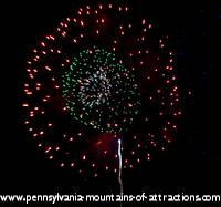 fireworks at Summer Thunder at DelGrosso Park