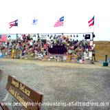 view of Flight 93 Memorial Wall