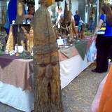 photo of a wood carving at the Hartzlog festival