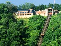 photo of the new cars of the Johnstown PA Incline Plane