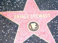 James Stewart star on the Hollywood Walk of Fame