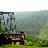photo of overlook at Kinzua State Park