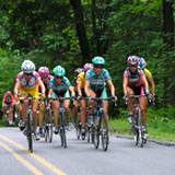 PA Tour-de-Toona bike racers in the lead
