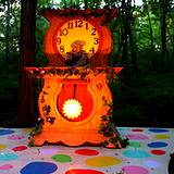 Mr. Rodgers Neighborhood Danial Stripped Tiger clock at Idlewild Park