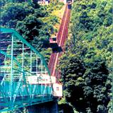 View of Johnstown PA Incline Plane and bridge