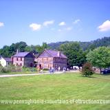 A part of the Pennsylvania Colony at Old Bedford Village