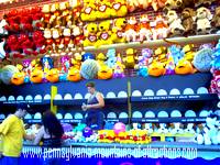 A photo of one of the midway games at The Cambria County Fair