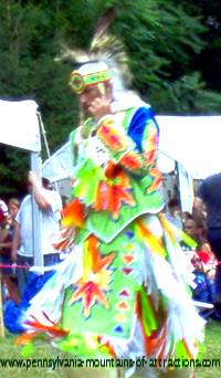 Native American dance at DelGrosso Park