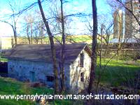 photo of the view of the Royer Mansion Spring-house