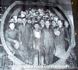 Picture of steam boiler gang that worked for Pennsylvania Railroad