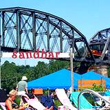 photo taken from Sandcastle Water Park of bridge over Monongahela river