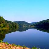 View of Shawnee Lake at Shawnee State Park