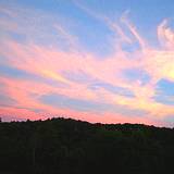 Snapshot at dusk at Shawnee State Park