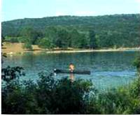 photo of the view of Shawnee Lake