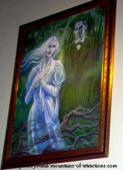 White Lady of Wopsy Mountain, painting by Joe Servello