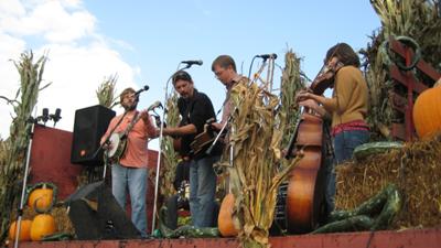 Bluegrass and Fruit Pickin in the Orchard at Frecon's Harvest Bluegrass Festival