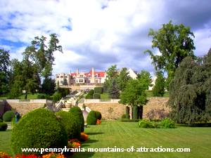 Mount Assisi Limestone Castle known as Immergrun