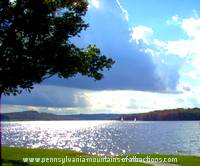 photo of a View of Glendale Lake at Prince Gallitzin State Park